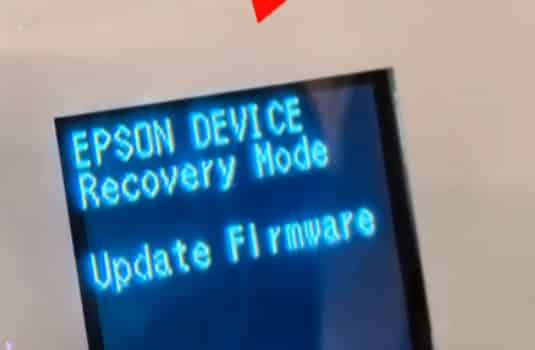 昆山打印机维修 上门维修爱普生L3267开机显示Recovery Model故障维修